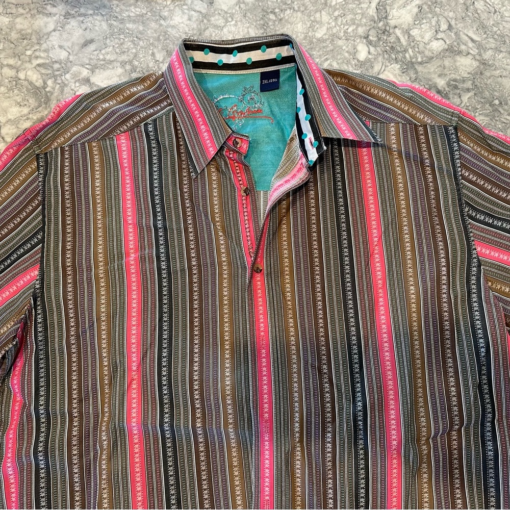 Robert Graham Mens Button Down Shirt